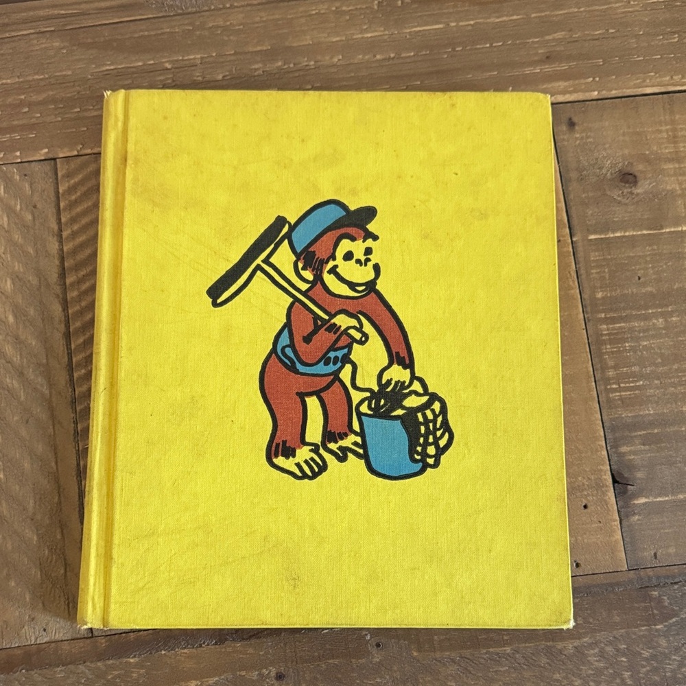 Antique Curious George Hardcover Book